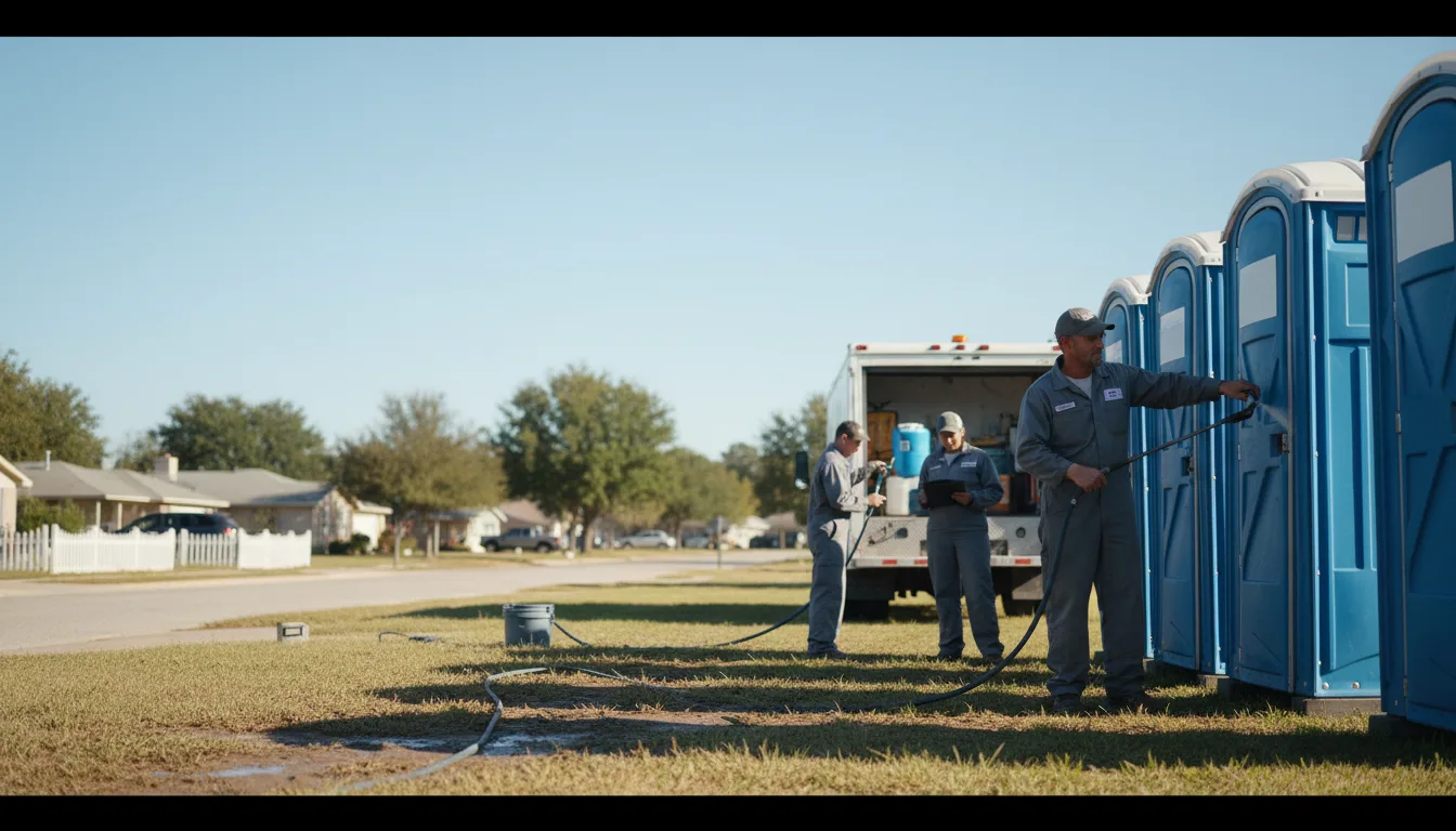Long-Term Portable Toilet Rental in Grandfield, OK near me